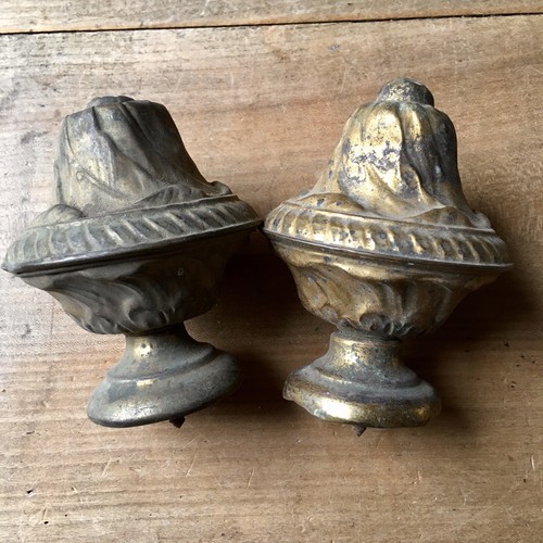 Victorian brass curtain pole - curtain,