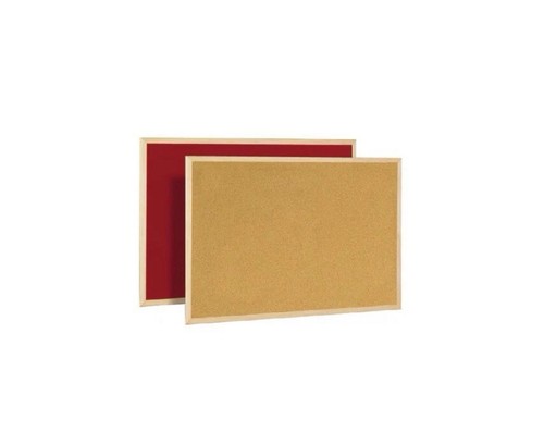 Double sided cork - pin, notice
