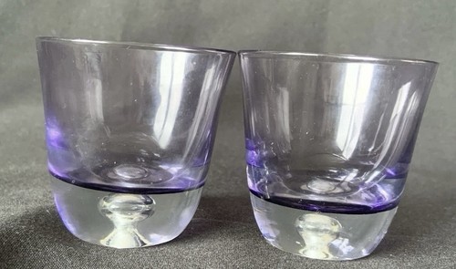 Krosno purple glass - purple,