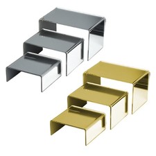 3 Pieces Acrylic Display Riser