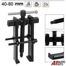 2 Jaw Gear Pulley Bearing Puller Remover Hand Tool 4" Small Leg Mechanics Kit