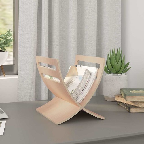 Wooden magazine rack - wooden,