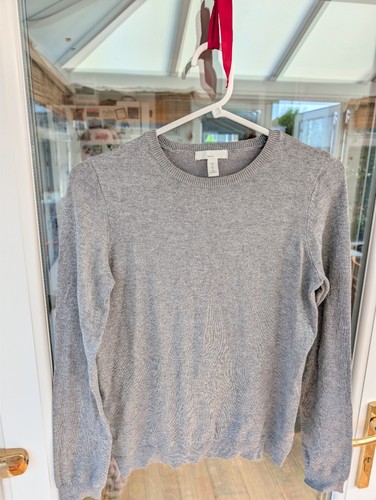 Basics grey jumper size s - h&m,