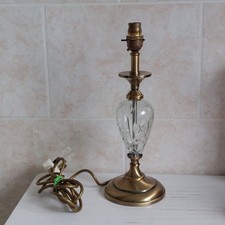 Retro Table Lamp Base Etched
