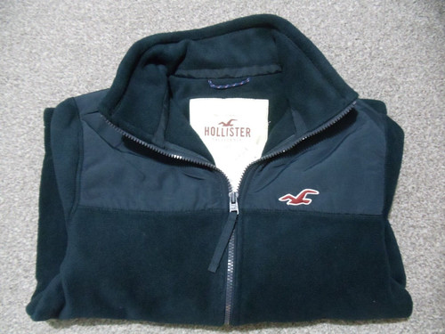 Hollister fleece zip jacket - fleece, zip-up