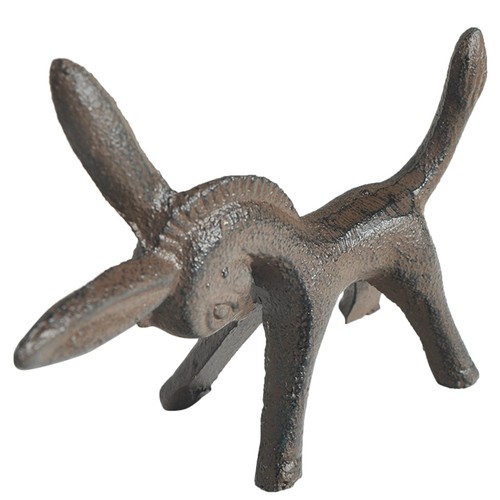 Donkey garden ornaments cast - donkey,