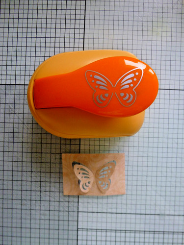 Butterfly paper punch - butterfly,