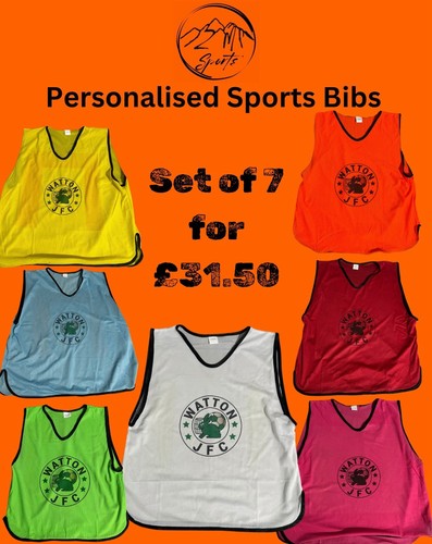 Personalised sports bibs - bibs,
