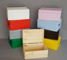 Wooden Box Storage Boxes Trunk