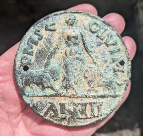 Ancient roman bronze - roman, plaque