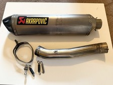 Akrapovic Titanium Silencer Yamaha R1 1998-2001 Road Legal With Removable Baffle