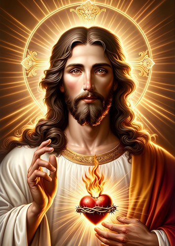 Sacred heart jesus a3 - heart, of