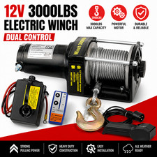 12v electric winch synthetic - electric,