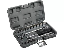 Halfords 1/4’’ Socket Set Kit - 25 Piece Drive Metric Socket Set - NEW SEALED