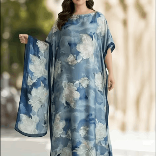 Plus size caftan abaya - plus, gown
