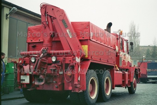 Truck photo tractor - truck, crane