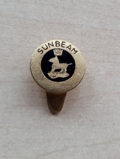 Vintage enamel Sunbeam Car