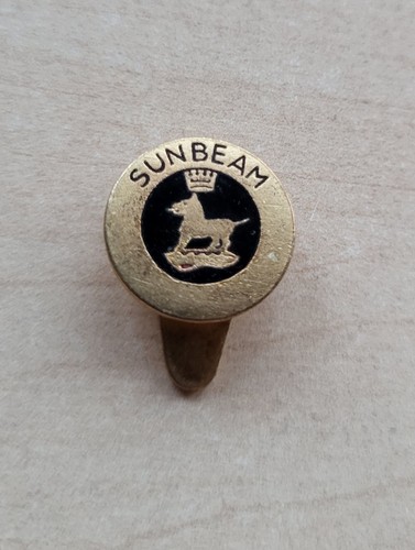 Vintage enamel sunbeam - vintage,
