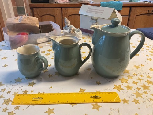 Vintage denby stoneware green - vintage,