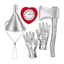 4Pcs Tin Man Costume