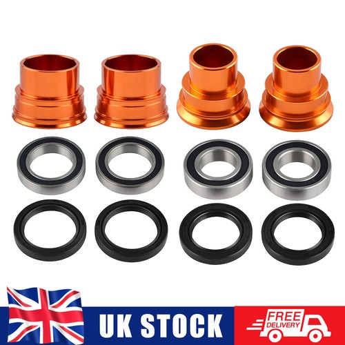 Front rear wheel spacers seals - front,