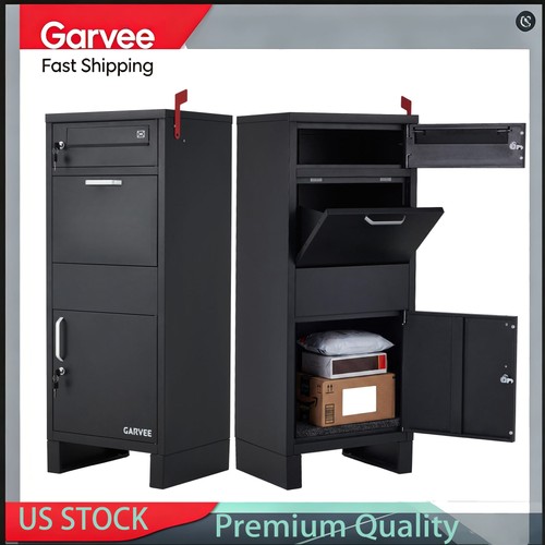 Lockable parcel drop box - parcel,