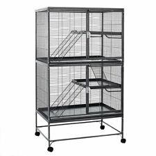 Cage for Rat Ferret Chinchilla Rodent Pets Metal On Stand - Aventura