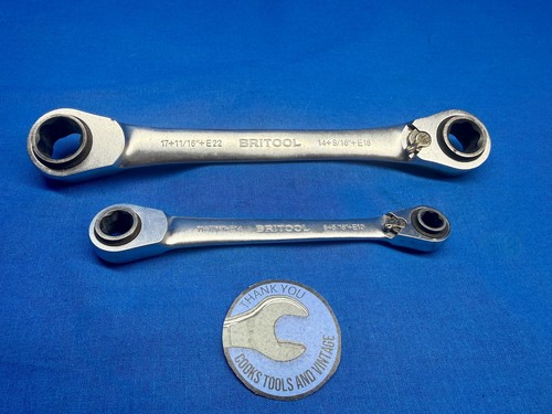 Rare britool ratchet spanner - rare,