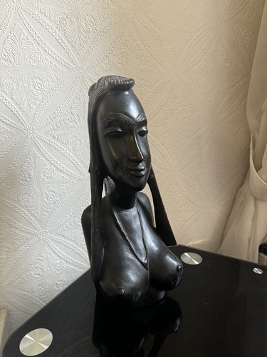 Vintage hand carved wood - vintage,