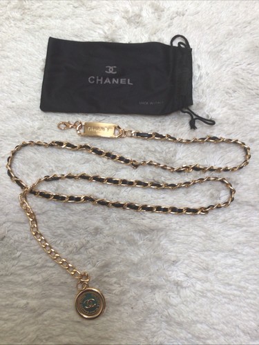Chanel gold chain belt - , cc