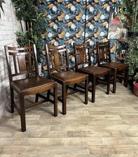 Vintage Solid Dark Oak Dining