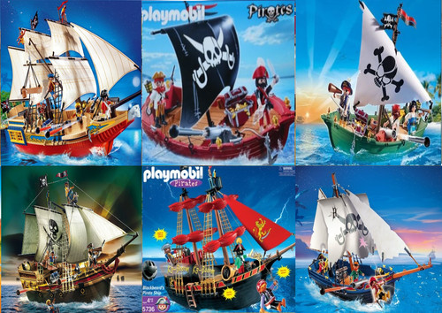 Playmobil pirate ship - playmobil,