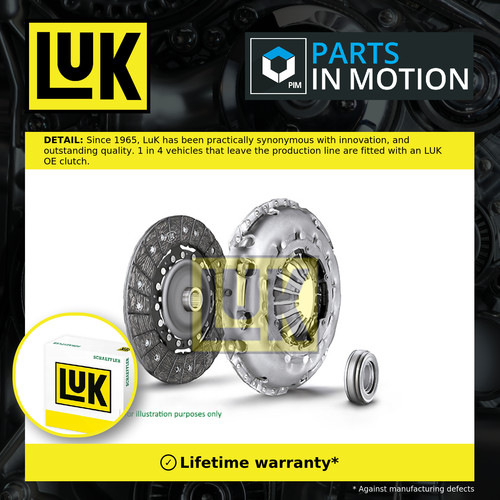 Clutch kit 3pc - kit,