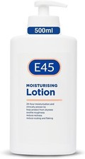 E45 Dermatological Moisturising Lotion 500 ml Body Lotion with Pump Daily