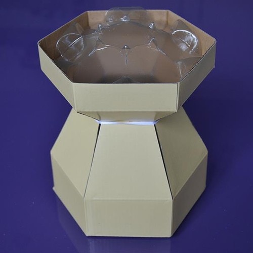 Cupcake gift box individual - cupcake,