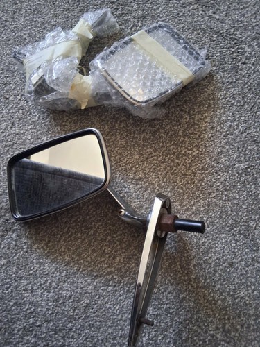 Classic car tex chrome wing - chrome,