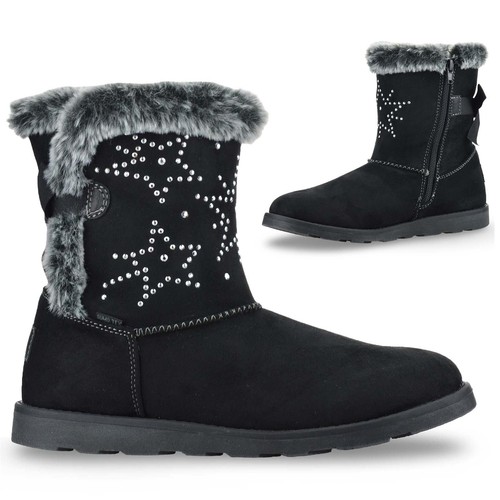 Girls kids warm fur zip - kids,