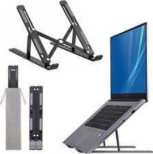 SUPPORTO PC PORTATILE NOTEBOOK PIEGHEVOLE STAND PER TABLET COMPUTER REGOLABILE