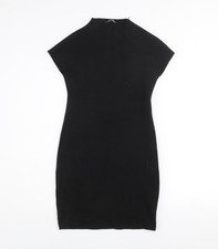 Zara Women Black Bodycon High