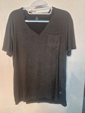 Replay Men's Dark Grey Tshirt Size M 100% Cotton Short Sleeve
