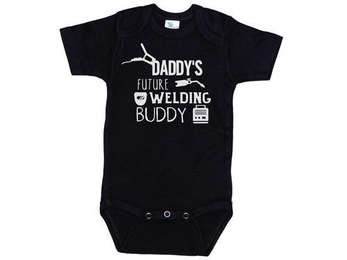 Baby welding outfit daddy - welding, daddy's