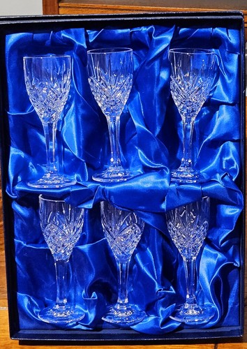 Rockingham crystal set - of, 6