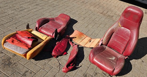Mazda mx5 red leather seats - mx5,
