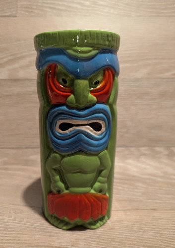 Ceramic tiki mug totem - ceramic,
