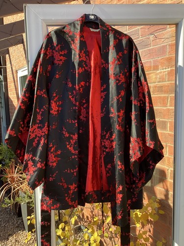 Silk blend kimono - blend, dressing