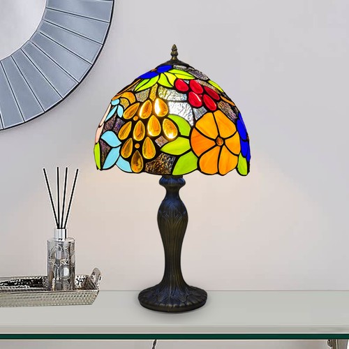 Tiffany style table - tiffany, lamp