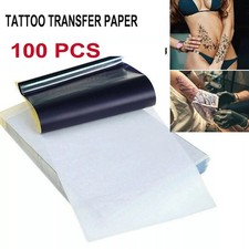 100pcs A4 Tattoo Transfer Paper Thermal Stencil Paper For M08F M834 TP81 Printer