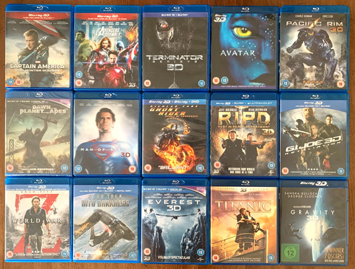 Blu ray bundle 15 - blu,
