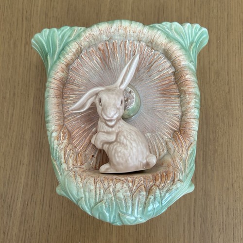 Sylvac bunny wall pocket - bunny,