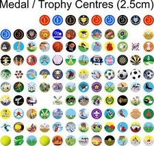 TROPHY CENTRES - 2.5cm Fits